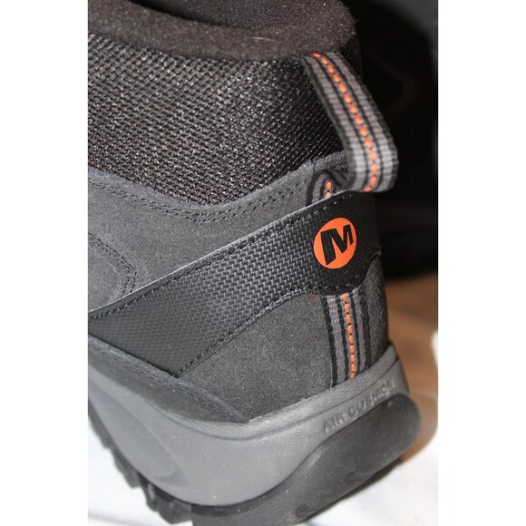 Merrell Men's Phoenix Waterproof Mid Thermo Hiking Boots BLACK SZ 13 NWOB - Picture 3 of 6